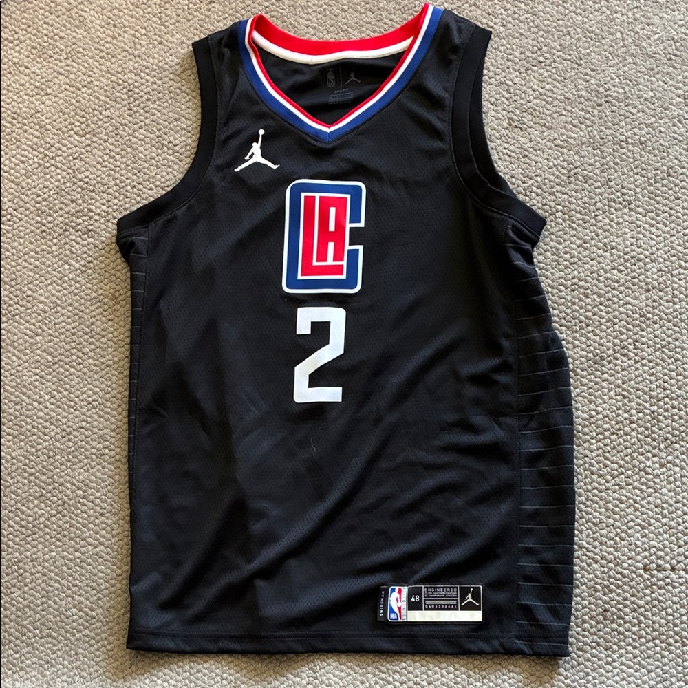 Black LA Clippers Basketball Jersey